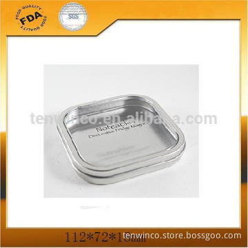 Small Tin Boxes With PVC Window /Cheap Chocolate Collectable Tin Box